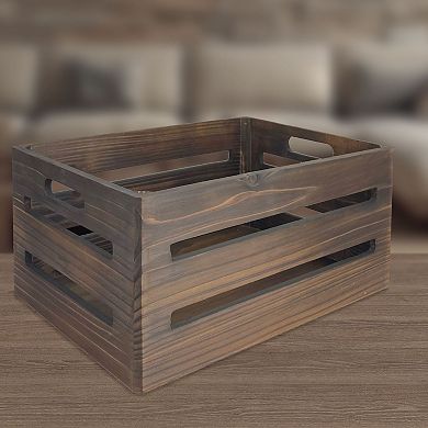 Dwell Studio Wood Storage Bin with Handles