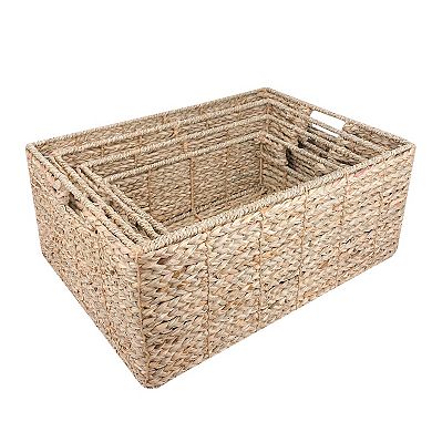 Dwell Studio Woven Seagrass Storage Bin