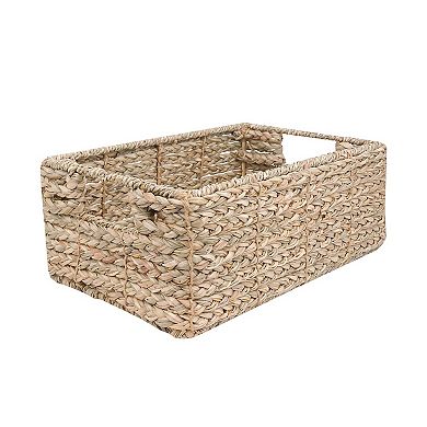 Dwell Studio Woven Seagrass Storage Bin