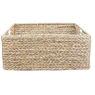 Dwell Studio Woven Seagrass Storage Bin