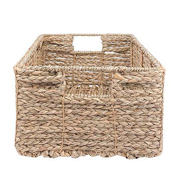 Dwell Studio Woven Seagrass Storage Bin