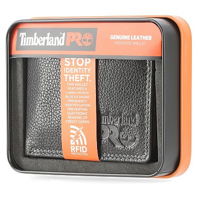 Men's Timberland Pro Milled Passcase Wallet