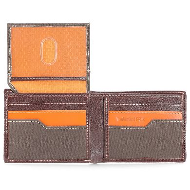 Men's Timberland Pro Canvas Passcase Wallet