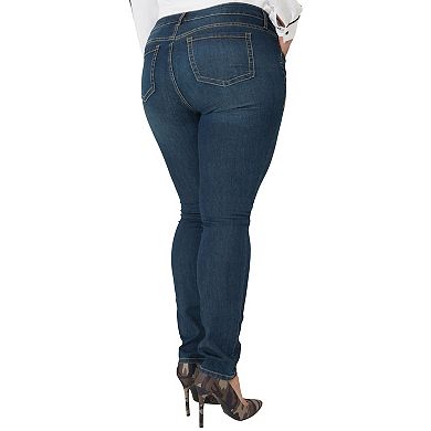 Women's Plus Size Midrise Skinny Jeans