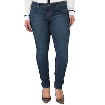 Women's Plus Size Midrise Skinny Jeans