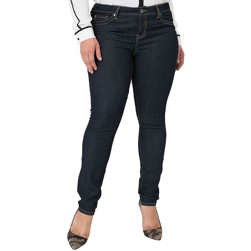 Plus Size - Jegging Skinny Coated Denim High-Rise Jean - Torrid