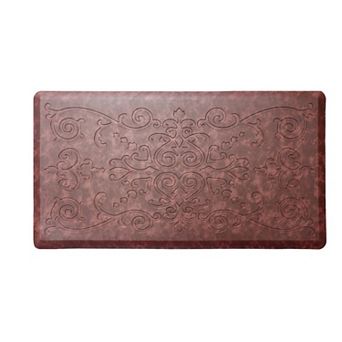 Medallion Anti-Fatigue Embossed Floor Mat 17" X 60"