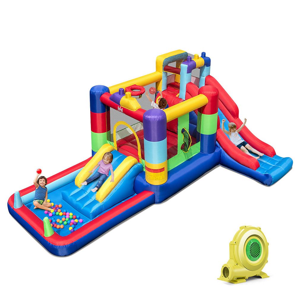Bounce House & Ball Pit with inflator main image 0
