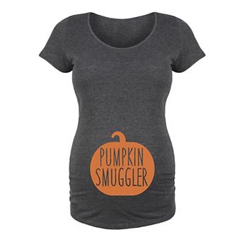 Maternity Pumpkin Smuggler Halloween Graphic Tee