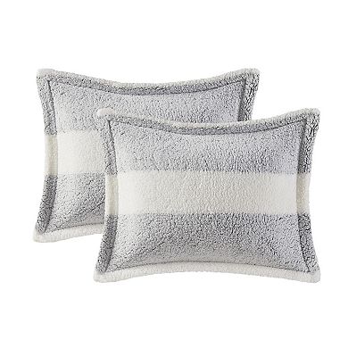 Madison Park Hollis Sherpa Midweight Comforter Set