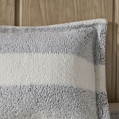 Madison Park Hollis Sherpa Midweight Comforter Set