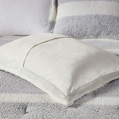 Madison Park Hollis Sherpa Midweight Comforter Set