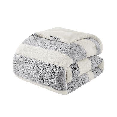 Madison Park Hollis Sherpa Midweight Comforter Set