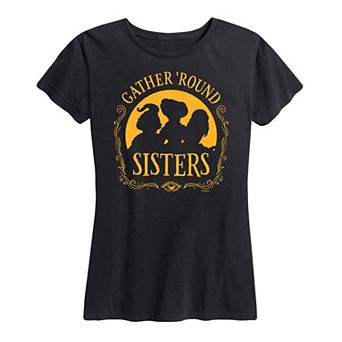 Disney's Hocus Pocus Women's Gather Round Sisters Graphic Tee