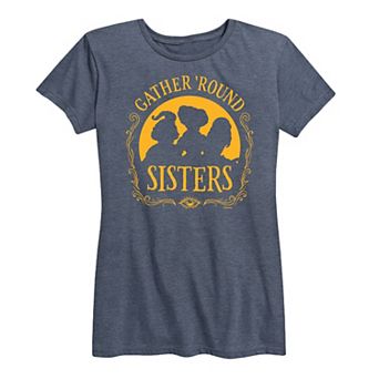 Disney's Hocus Pocus Women's Gather Round Sisters Graphic Tee