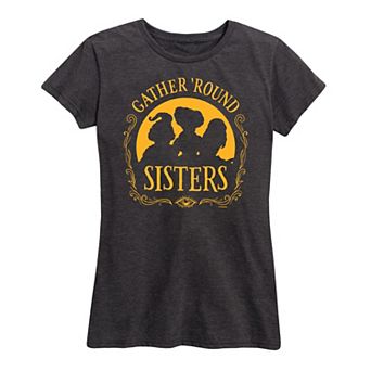 Disney's Hocus Pocus Women's Gather Round Sisters Graphic Tee