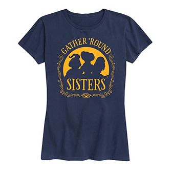Disney's Hocus Pocus Women's Gather Round Sisters Graphic Tee