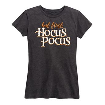 Disney's Hocus Pocus Women's But First Hocus Pocus Graphic Tee