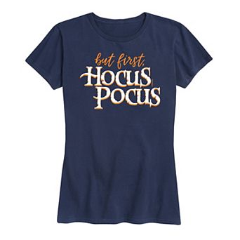 Disney's Hocus Pocus Women's But First Hocus Pocus Graphic Tee