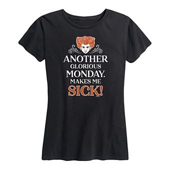 Disney's Hocus Pocus Women's Glorious Monday Graphic Tee
