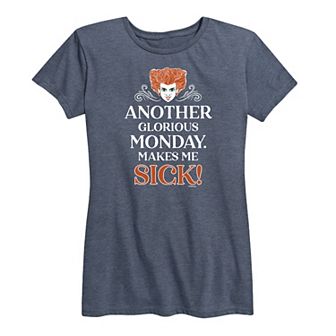 Disney's Hocus Pocus Women's Glorious Monday Graphic Tee