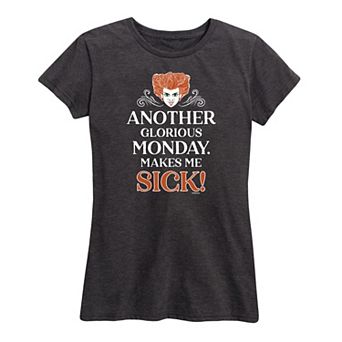 Disney's Hocus Pocus Women's Glorious Monday Graphic Tee