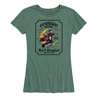 Disney's Hocus Pocus Women's Sanderson Sign Graphic Tee