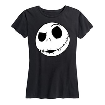 Disney's Nightmare Before Christmas Women's Jack Face Graphic Tee
