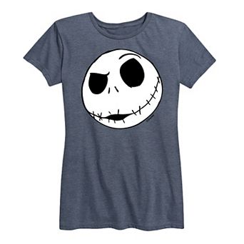 Disney's Nightmare Before Christmas Women's Jack Face Graphic Tee