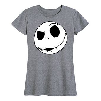 Disney's Nightmare Before Christmas Women's Jack Face Graphic Tee