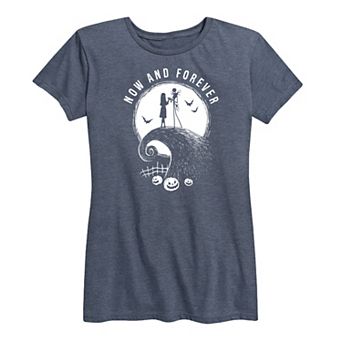 Disney's Nightmare Before Christmas Women's Now and Forever Graphic Tee