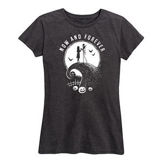 Disney's Nightmare Before Christmas Women's Now and Forever Graphic Tee