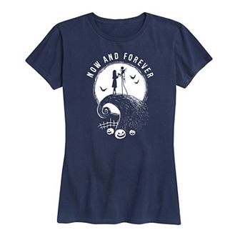 Disney's Nightmare Before Christmas Women's Now and Forever Graphic Tee