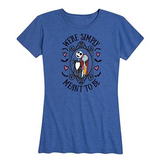Disney's Nightmare Before Christmas Women's Meant To Be Graphic Tee