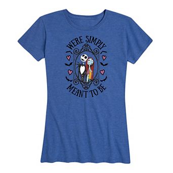 Disney's Nightmare Before Christmas Women's Meant To Be Graphic Tee