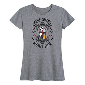 Disney's Nightmare Before Christmas Women's Meant To Be Graphic Tee