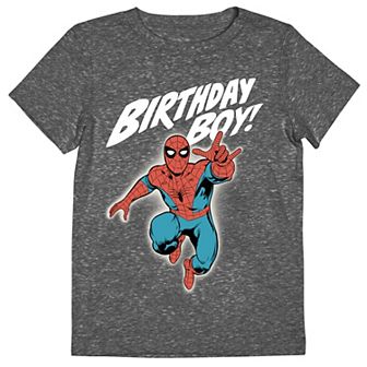 Boys 4-12 Jumping Beans® Marvel Spider-Man Birthday Boy Graphic Tee