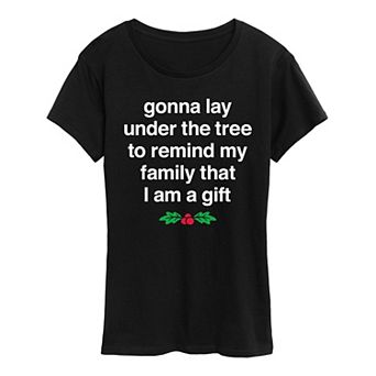 Women's Gonna Lay Under The Tree Graphic Tee