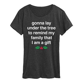 Women's Gonna Lay Under The Tree Graphic Tee