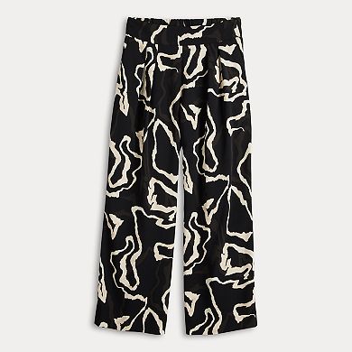 Women's Nine West Soft Pull-On Wide Leg Pants