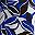 Blue Gina Tropical