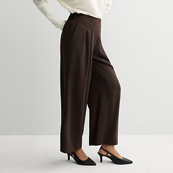Women's Nine West Soft Pull-On Wide Leg Pants