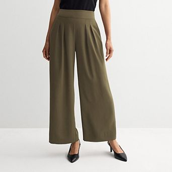 Women's Nine West Soft Pull-On Wide Leg Pants