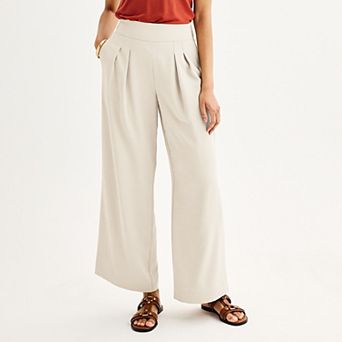 Women's Nine West Soft Pull-On Wide Leg Pants