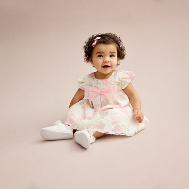 Baby & Toddler Girl Bonnie Jean Floral Burnout Trapeze Dress