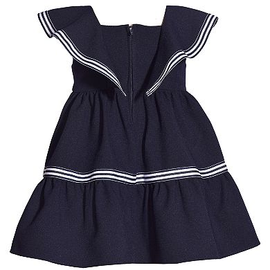 Baby & Toddler Girl Bonnie Jean Nautical Flounce Dress