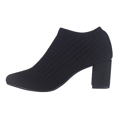 Impo Nancia Women's Stretch Knit Ankle Boots