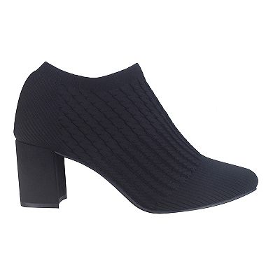 Impo Nancia Women's Stretch Knit Ankle Boots