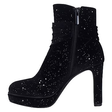 Impo Omira Women's Bling Platform Ankle Boots