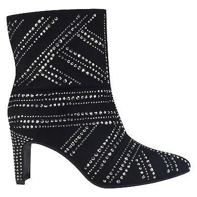Impo Virgie Women's Bling Dress Ankle Boots